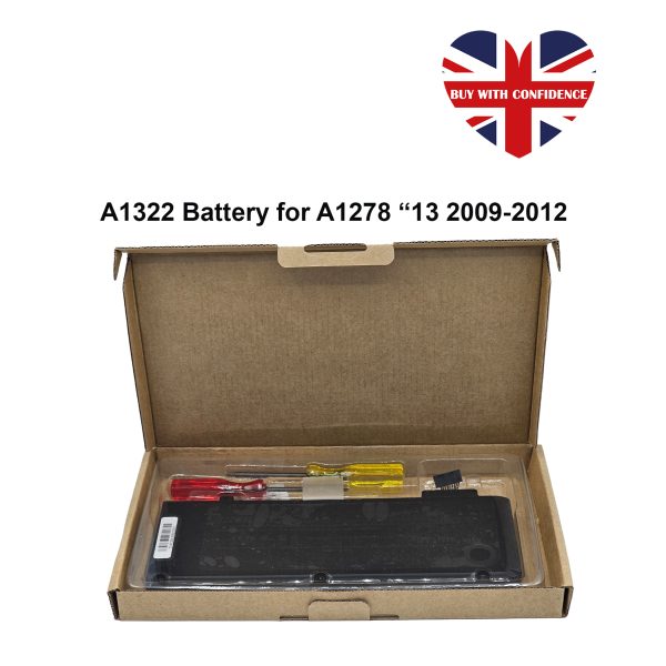 Battery for A1322 APPLE MACBOOK PRO 13" A1278 2009 2010 2011 2012 63.5Wh