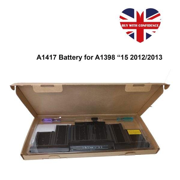 A1417 Battery for MacBook Pro 15" Retina A1398 Mid 2012 Early 2013 OEM