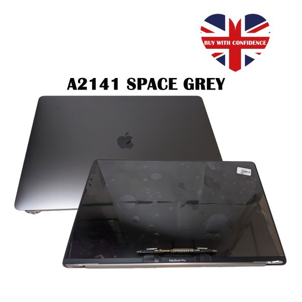 A2141 Apple MacBook Pro 16" Retina LCD Screen Assembly Panel 2019 Grey UK