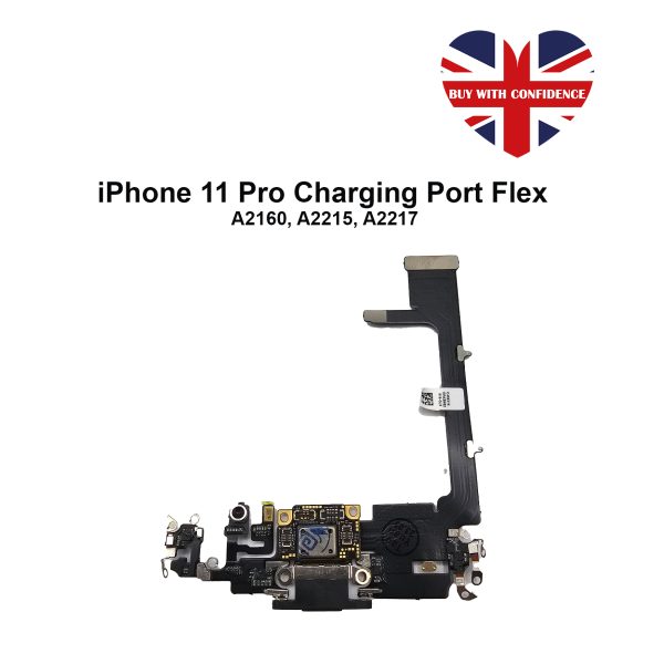 Apple iPhone 11 Pro Max Charging Port Flex Cable Replacement (With Microphone)